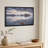 Mesa Reflections on Salt Flat Under Cloudy Sky Canvas Wall Art-581302043