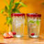6 verres de collection mexicains recyclés-946697835