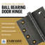 Charnière de porte à roulement à billes H 3,5 po x l 3,5 po-65781523