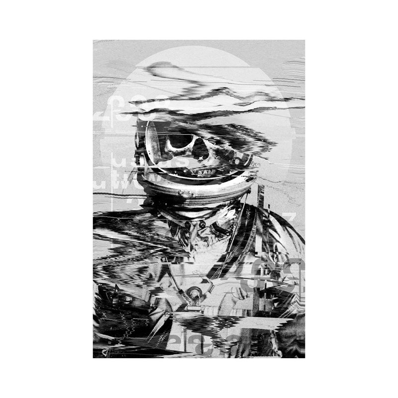 Astro Skull by Nicebleed - Print on Canvas, 101.6 cm H x 66.04 cm W x 1.91 cm D, Wrapped Canvas