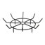 24'' x 24'' Steel Fire Pit Log Grate