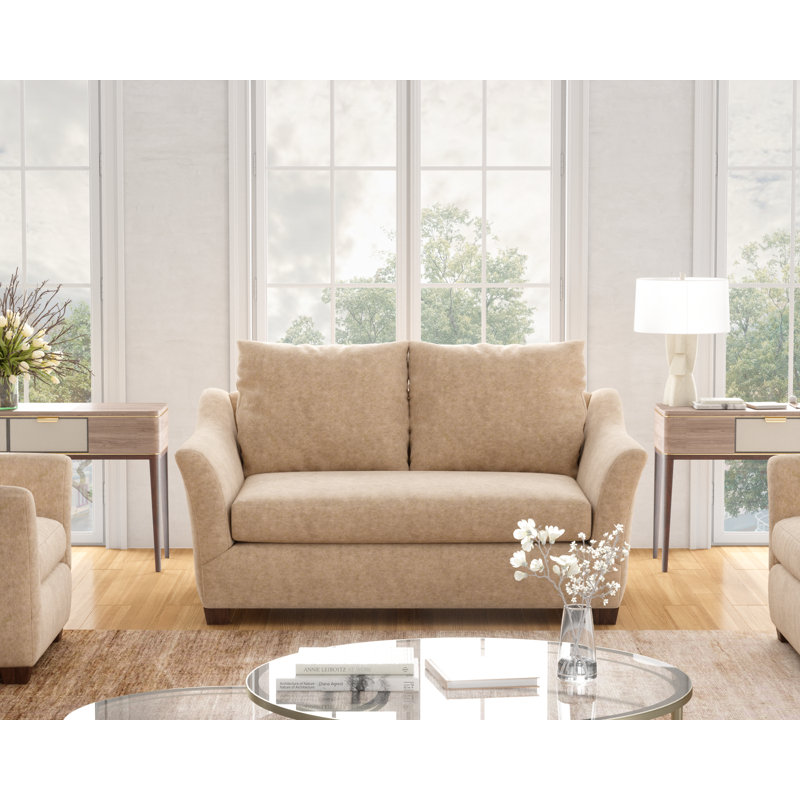 Layla Loveseat Sofa by Stacy Garcia Home X Edgecombe Furniture, Renley Fawn