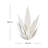 Agave Steel Flush Mounted Sconce-108510867
