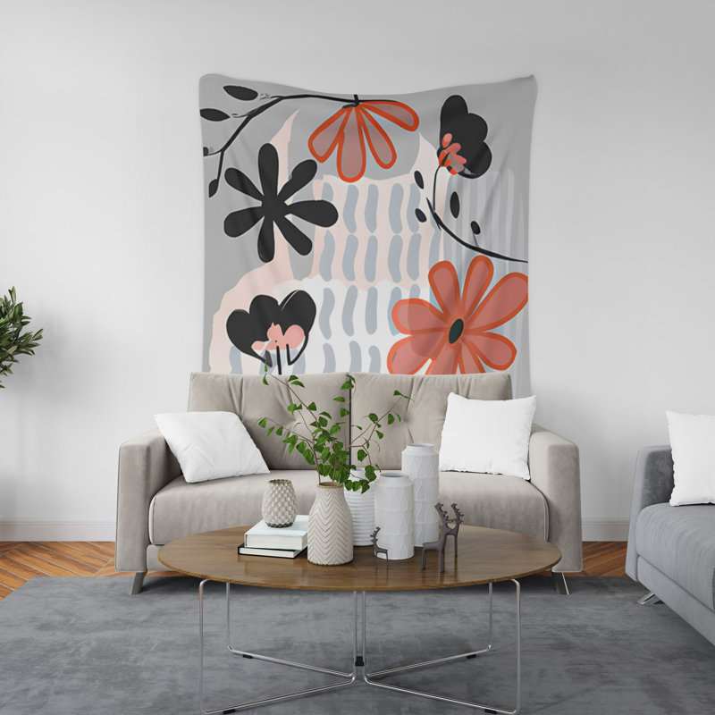 Tapisserie murale, H 60 po x l 51 po