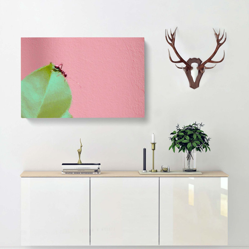 Ant - Wrapped Canvas Print, 50cm H x 76cm W x 3cm D