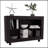 Console Table Cart, 5 Shelves, 4 Casters-515910469