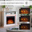 FLAMEKO Sahara Freestanding Electric Fireplace Suite