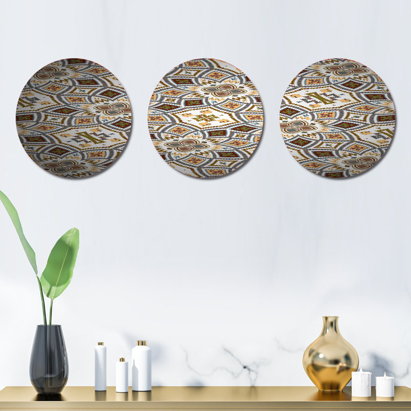 Ensemble de 3 décorations murales