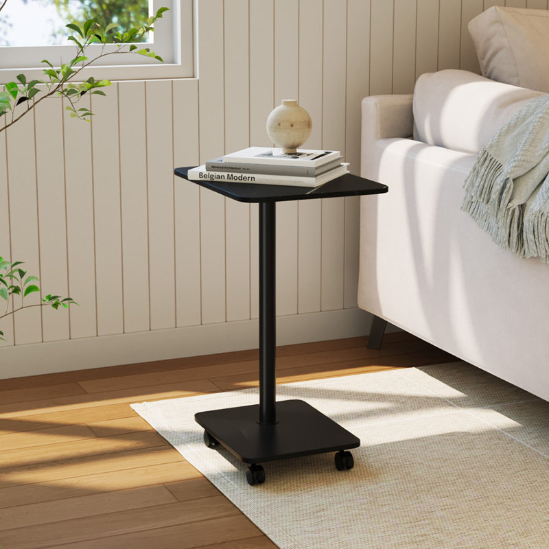 C Table End Table, Black