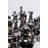 Deco Object Chess Transparent 60x60cm-91417932