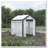Outsunny 8' x 6' x 7.5' Walk-In Greenhouse, Outdoor Gardening Canopy with 6 Roll-up Windows, 2 Zippered Doors & Weather Cover, White