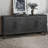 62.99"Long Farmhouse Storage Wood Console Table with 4 Door,Adjustable Shelf-1886163926