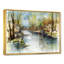 «Summer River Landscape II», reproduction sur toile flottante-829681876-829681887