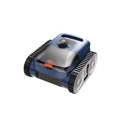 Robot nettoyeur de piscine sans fil sans fil, aspirateur mural automatique pour piscine Waterline, long robot sans fil de 180 minutes pour les piscines creusées jusqu'à 2150 pieds carrés