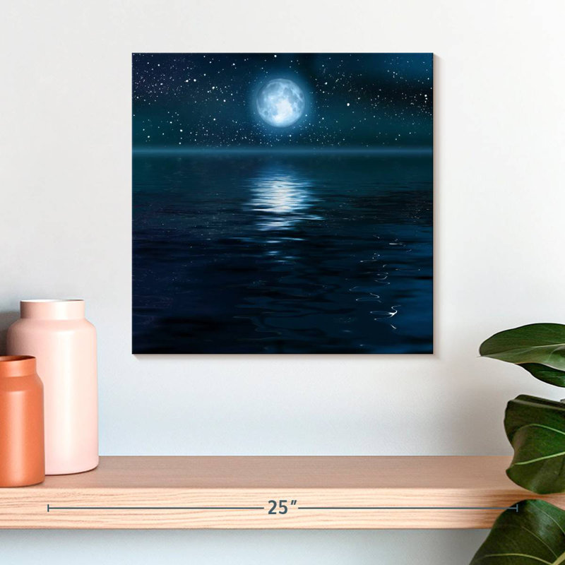 Alvord Blue Moonlight, 16" H x 16" W