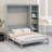 Murphy Bed With Desk And Bookshelf-2143423196