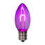 Transparent U-Shaped Filament Bulb, E17 Base, 120V, .6 Watts, 25 Bulbs per bag-881850833-881850842