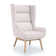Sampson Upholstered Wingback Chair