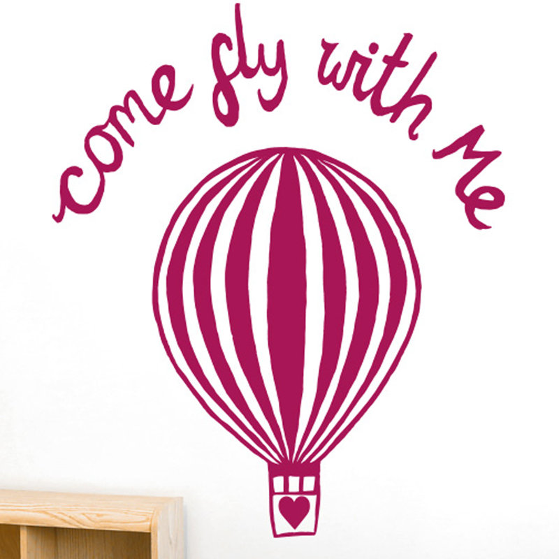 Wall Decal, Violet, Large