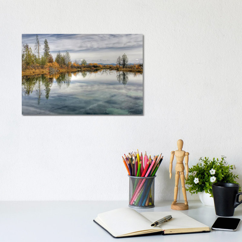 Mars Egg Spring - Wrapped Canvas Print, 20.32cm H x 30.48cm W x 1.905cm D