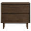 Table de chevet 2 tiroirs Hemlock