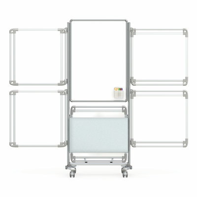 Nexus Freestanding Porcelain Magnetic Medium - 4' - 6' Whiteboard