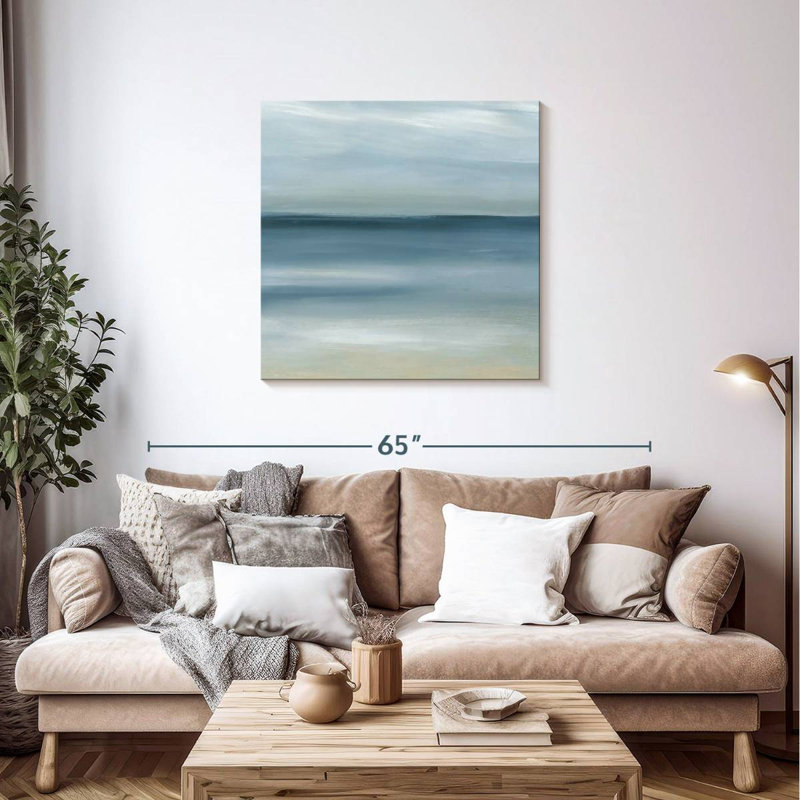 Calm Seas, 36" H x 36" W