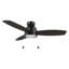 Ventilateur de plafond 48 po à 3 pales avec chaîne à DEL et moteur à DEL 48 po-88506469