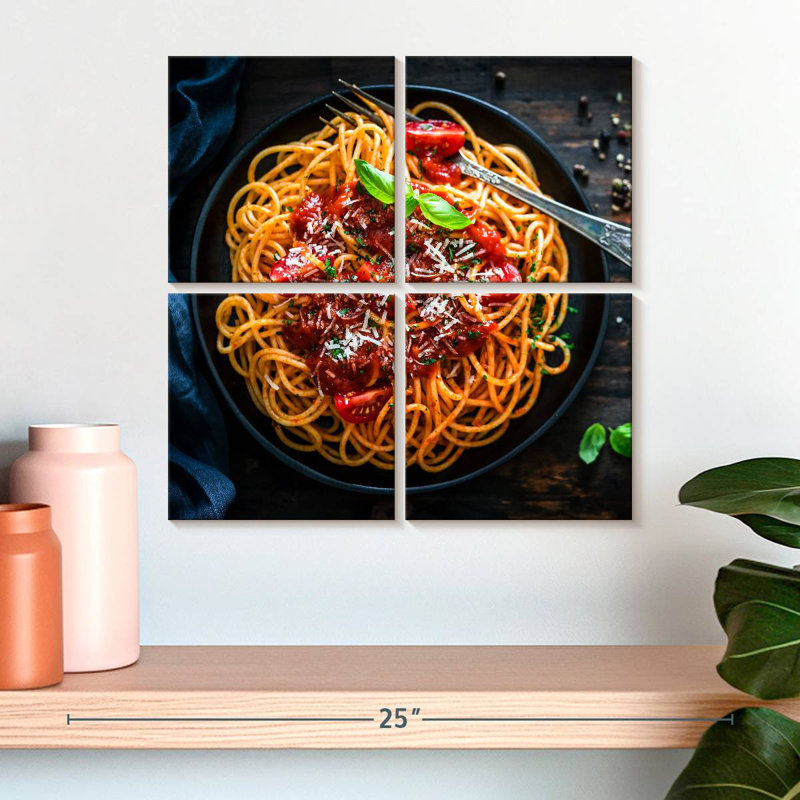 Spaghetti végétarien Yarlin, H 18 po x l 18 po