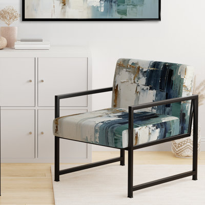 Chaise d'appoint rembourrée Subtle Serenity I