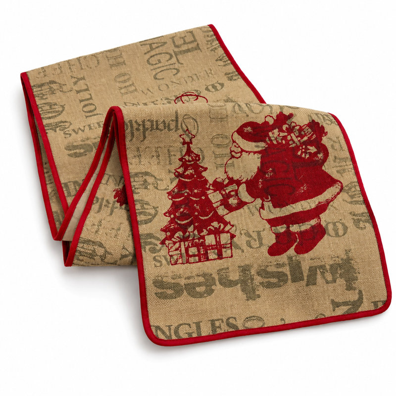 Adrieonna Christmas Table Runner, 72" L x 13" W