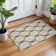 Machine Washable Indoor/Outdoor Skiljo ACN2343 Lattice Rug