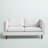 Atley Modern Upholstered High Sided Sofa with Solid Wood Legs-1681504950