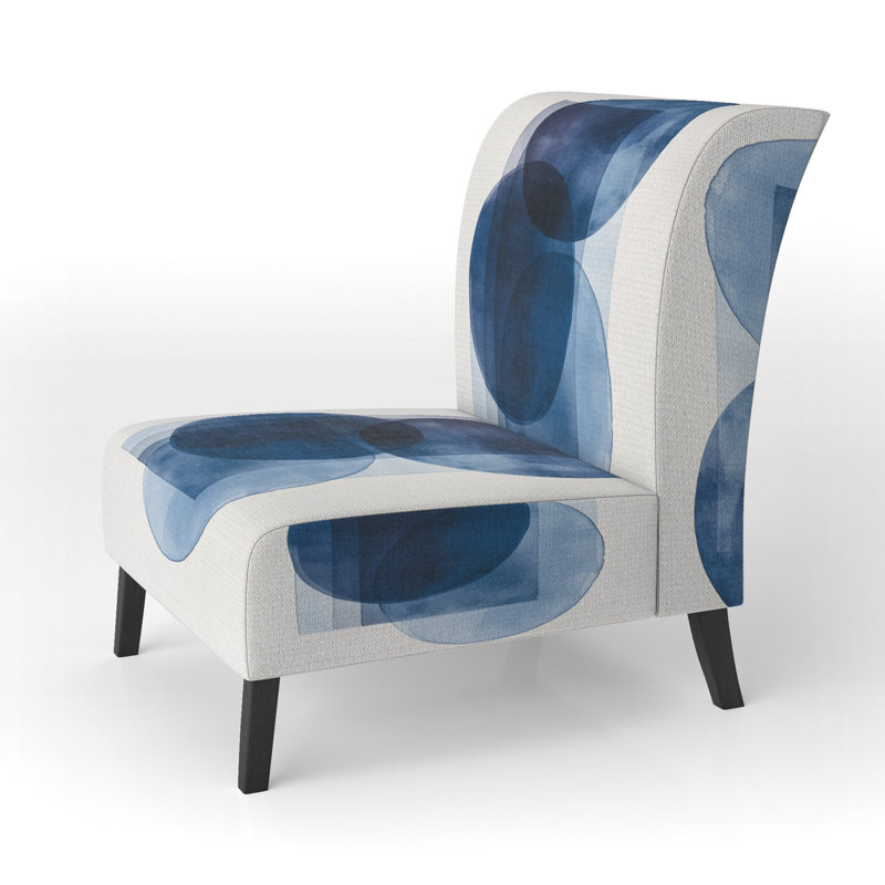 Fauteuil de chambre Abstract Shapes, Pantoufle sans accoudoirs