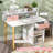 Isabelle Kids 2 Piece Rectangular Play Or Activity Table and Chair Set