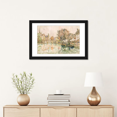 « the pont neuf, paris », reproduction sur toile