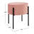 Lisbon Velvet Ottoman-72188532
