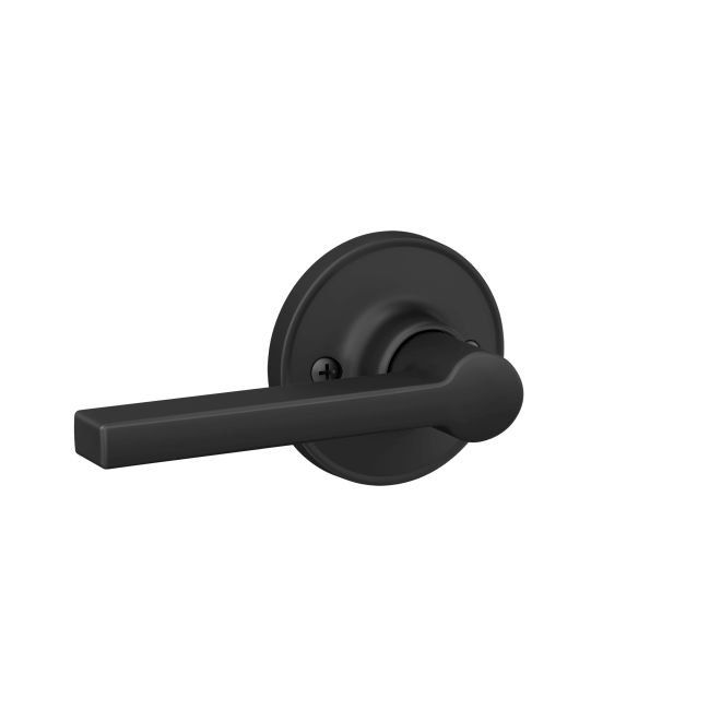 Solstice Lever Non-Turning Lock, Matte Black