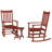 Drayvon Solid Wood Rocking Chair