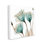 «Spring Tulip Florals», plante translucide, photographie encadrée sur blanc, art texturé par Albert Koetsier