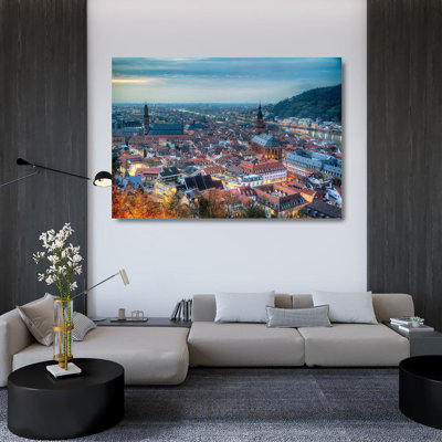 ArtDirect Terrible, Aurelien Gallery Wrapped Canvas Art Titled: Heidelberg