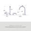 Amahle Widespread Bathroom Faucet with C-Spout-1172380972