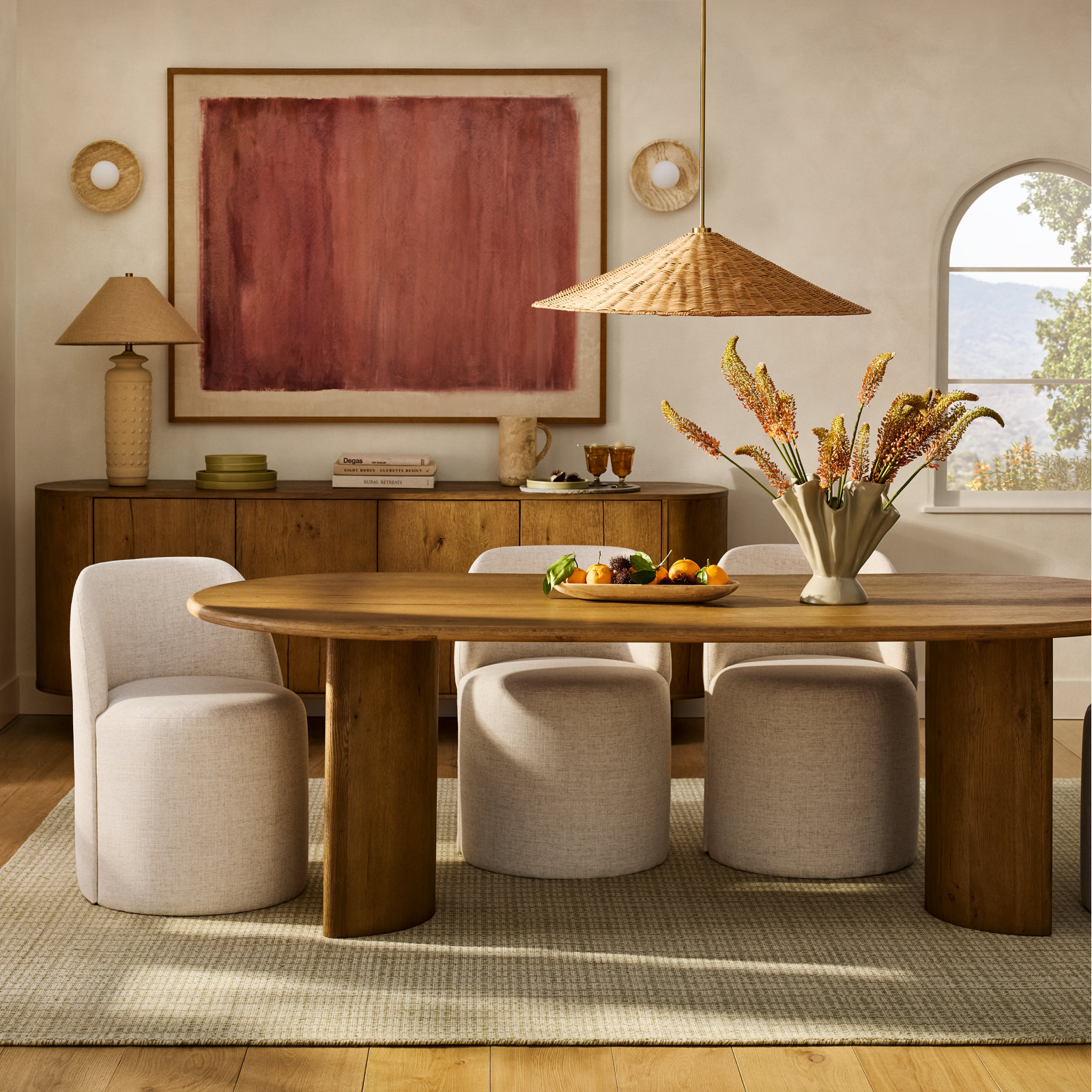 Begonia Side Chair, Classic Talc Linen