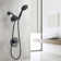 Classic High Pressure Single Handle 6 Function Rain Shower Head With Handheld Shower (Valve Included)
