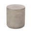 Table d'appoint d'extérieur en béton léger, table de bout MGO, gris clair