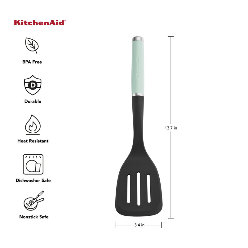 KitchenAid® Classic Slotted Turner, Mineral Water