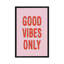 «Good Vibes Only», art textuel sur toile-32895493-72221155-72221161