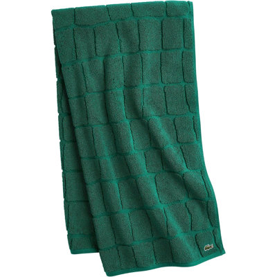 Serviette de bain en jacquard 100% coton Lacoc Croc Scale