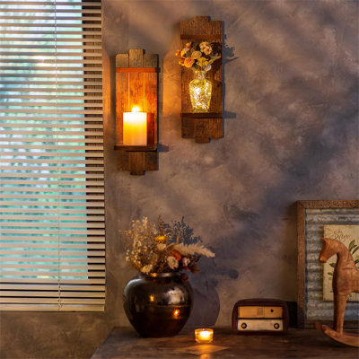 Metal Wall Candelabra