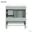 Ensemble de meuble-lavabo moderne 30 po avec lavabo et porte à fermeture douce et 3 tiroirs-1717066545-1717066549